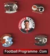 Manchester United Football Badge Collection Man Utd Badges X 5