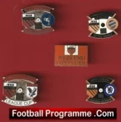 Manchester United Football Badge Collection Man Utd Badges X 5