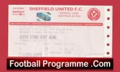 Sheffield United v Manchester United 1994 – Football Ticket