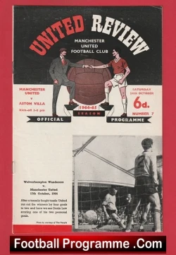  Manchester United v Burnley 1965 - Man Utd 65 FA Cup FAC Football Programme .COM Football Programmes Memorabilia