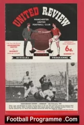 Manchester United v Burnley 1965 – Man Utd 65 FA Cup FAC