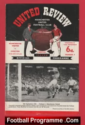 Manchester United v Everton 1964 – Football Programme