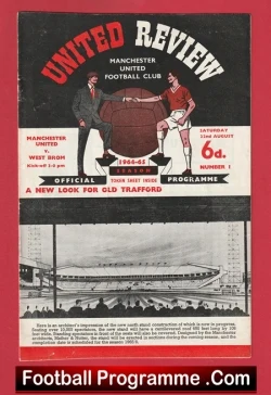  Manchester United v Everton 1964 - Football Programme Football Programme .COM Football Programmes Memorabilia