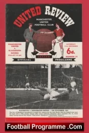 Manchester United v Blackburn Rovers 1964 – Man United