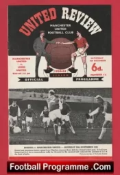 Manchester United v Leeds United 1964 – Man United 64