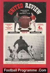 Manchester United v Newcastle United 1960 – Man United