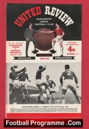 Manchester United v Sheffield Wednesday 1962 – FA Cup