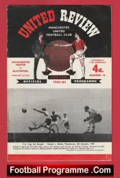 Manchester United v Blackpool 1962 – Man Utd 62