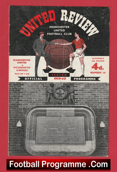 Manchester United v Wolves 1960 - Man United - Image 2