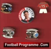 Manchester United Football Badge Collection Man Utd Badges X 5