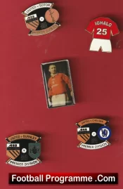 Manchester United Football Badge Collection Man Utd Badges X 5