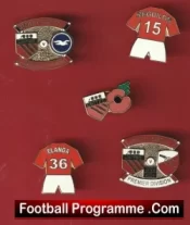 Manchester United Football Badge Collection Man Utd Badges X 5