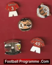 Manchester United Football Badge Collection Man Utd Badges X 5