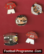 Manchester United Football Badge Collection Man Utd Badges X 5