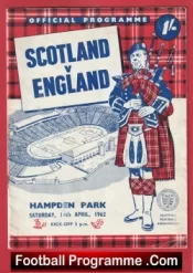 Scotland v England 1962 – Denis Law v Bobby Charlton