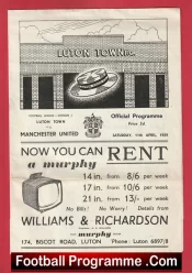 Luton Town v Manchester United 1959 – 1950s