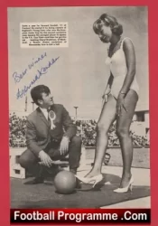 Preston North End Howard Kendall Signed Autographed Picture