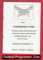 Kidderminster Harriers Ladies v Huddersfield Town 1995 – Womens Football