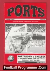 Portadown v Chelsea 1992 – Shamrock Park Ireland