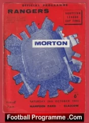 Glasgow Rangers v Greenock Morton 1963 – Scottish Cup Final