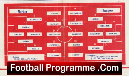 Glasgow Rangers v Greenock Morton 1963 - Scottish Cup Final - Image 3