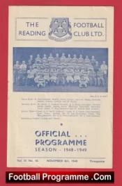 Reading v Swindon Town 1948 – 1940s