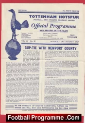 Tottenham Hotspur v Newport County 1959 – 1950s