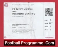 Bayern Munich v Manchester United 2019 – Match Ticket Germany