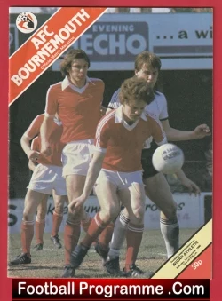 Bournemouth v Wigan Athletic 1980 - Signed Director Bobby Charlton - football programme