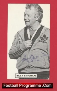 Northern Ireland Billy Bingham Signed Autograph Picture