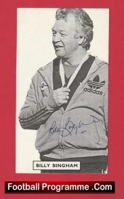 Northern Ireland Billy Bingham Signed Autograph Picture