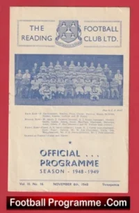 Reading v Swindon Town 1948 – 1940s