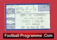 Umbro Football Tournament 1996 – Manchester United Football Ticket