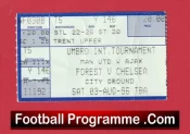 Umbro Football Tournament 1996 – Manchester United Football Ticket