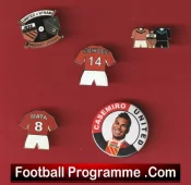 Manchester United Football Badge Collection Man Utd Badges X 5