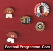 Manchester United Football Badge Collection Man Utd Badges X 5