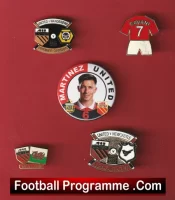 Manchester United Football Badge Collection Man Utd Badges X 5