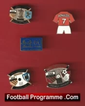 Manchester United Football Badge Collection Man Utd Badges X 5