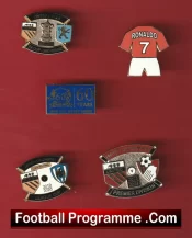 Manchester United Football Badge Collection Man Utd Badges X 5