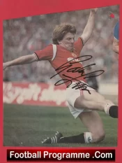 Manchester United Gordon Strachan Autograph Signed Picture Man Utd