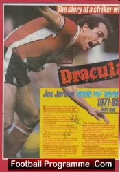 Manchester United Joe Jordan Autographed Signed Picture Man Utd