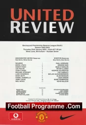 Manchester United v Everton 2003 – Reserves Match + Nicky Butt