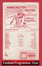 Manchester United v Hull City 1972 – Friendly Game + Bobby Charlton