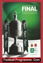  Spennymoor Town v Tunbridge Wells 2013 - FA Vase Cup Final Wembley Football Programme .COM Football Programmes Memorabilia