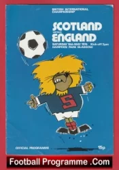 Scotland v England 1974 – Hampden Park – Glasgow