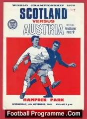 Scotland v Austria 1968 – World Championship