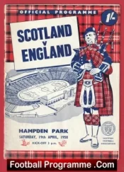 Scotland v England 1958 – Bobby Charlton England Debut