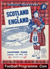 Scotland v England 1962 – Denis Law v Bobby Charlton