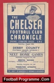 Chelsea v Derby County 1947 – 1940s