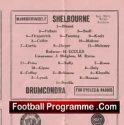 Shelbourne v Drumcondra 1954 – Ireland